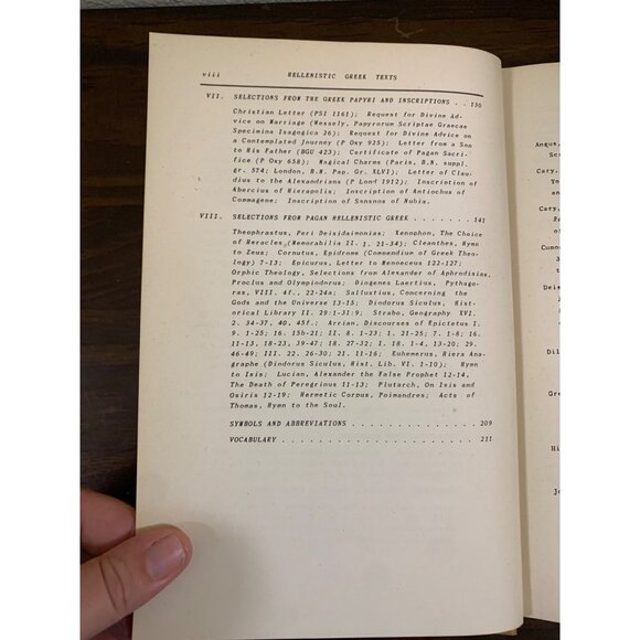 Hellenistic Greek Texts Hardcover 1947 by Allen Wikgren Vintage LS14 - Picture 10 of 10